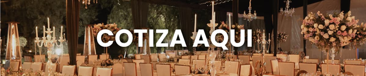 Banner Cotiza Aquí tu boda o evento