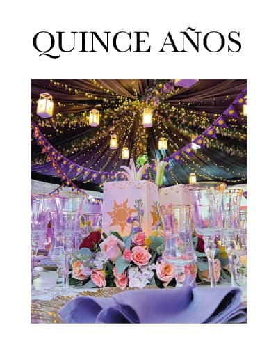 Servicio de Quince Años en Humadi Eventos
