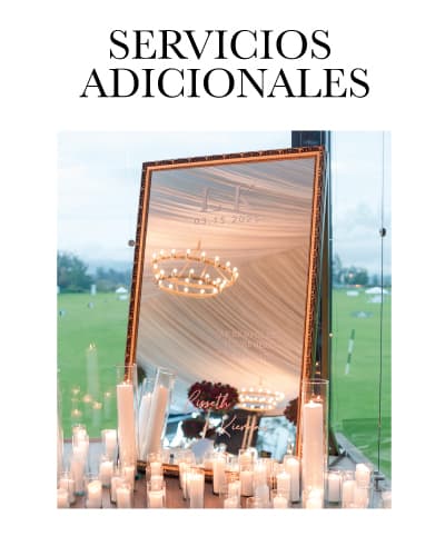 Servicio de Servicios Adicionales en Humadi Eventos
